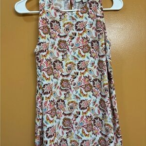 LOFT Multicolor Floral Blouse